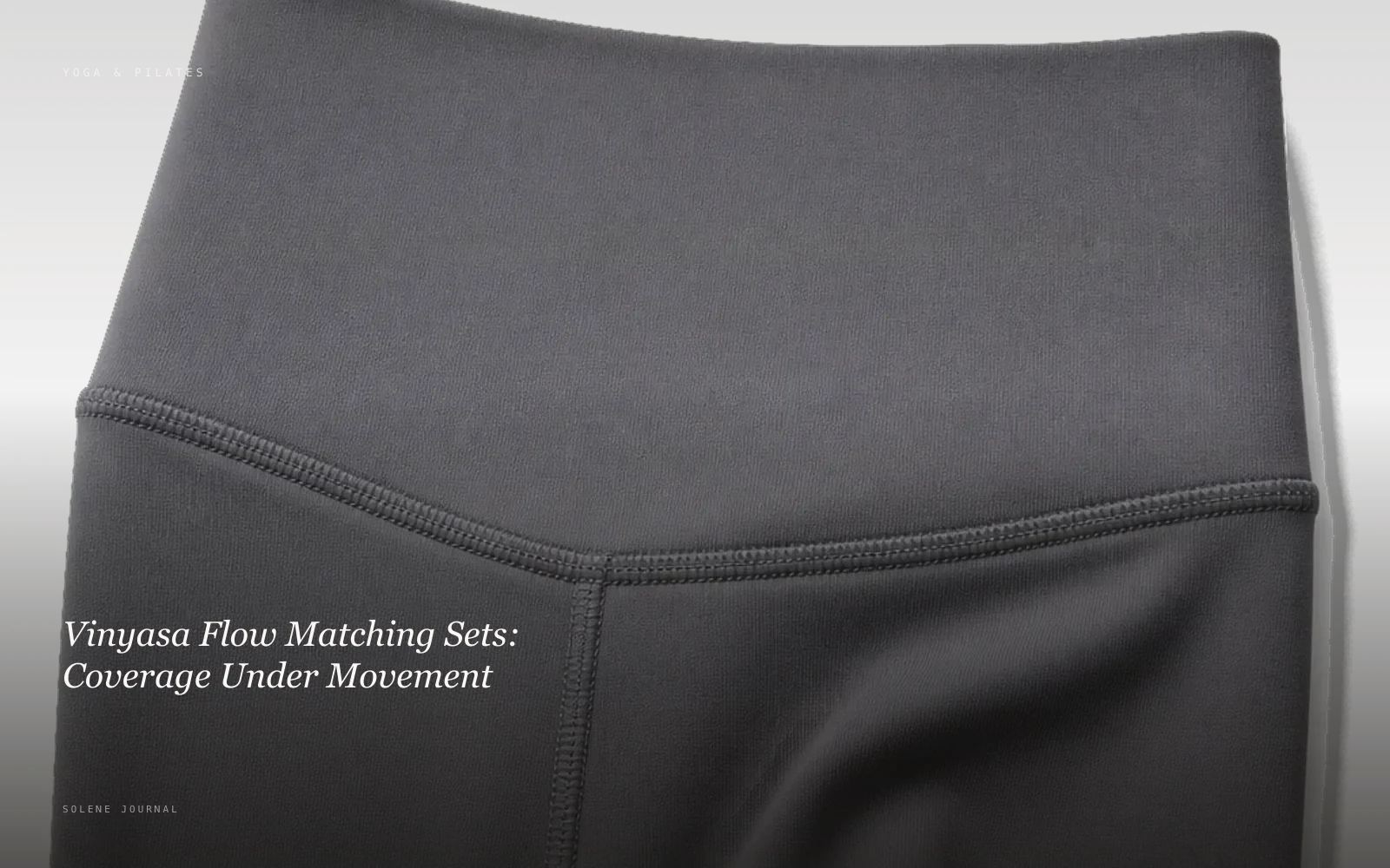 Vinyasa Flow Matching Sets: Coverage Under Movement · SOLENE Journal